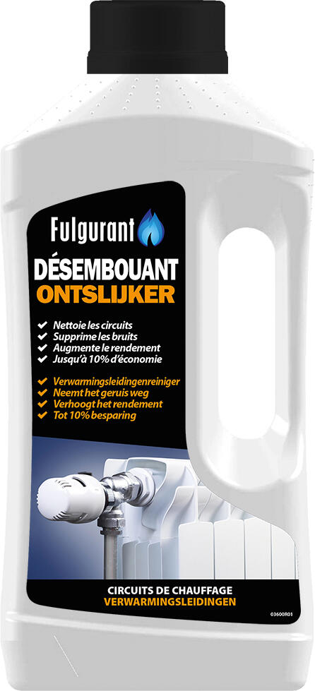 FULGURANT Désembouant circuits de chauffage 1 litre 