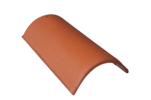 Faîtière/arêtier à recouvrement de 42 universelle rouge - MONIER