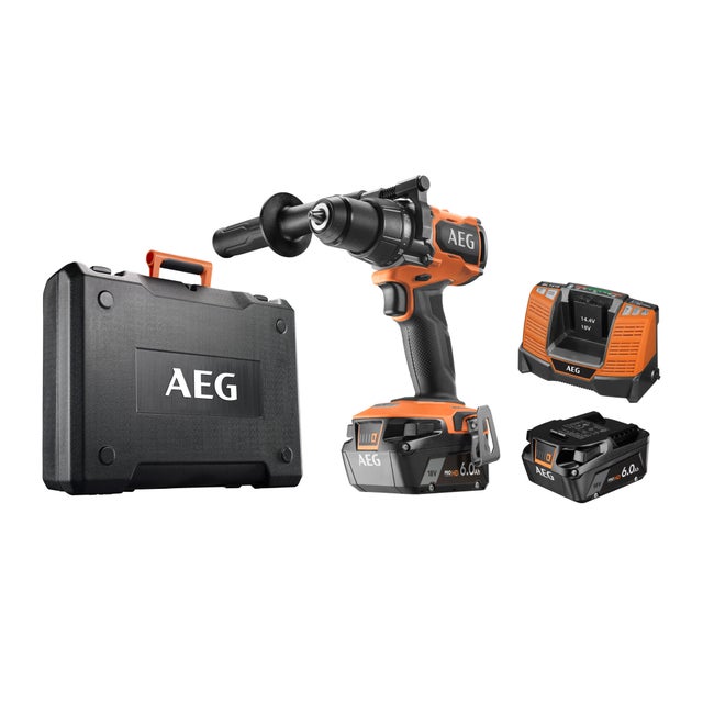 Perceuse visseuse sans fil 18V 2x6Ah - AEG