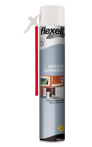 Mousse expansive universelle LMDI manuelle 750 ml - FLEXELL