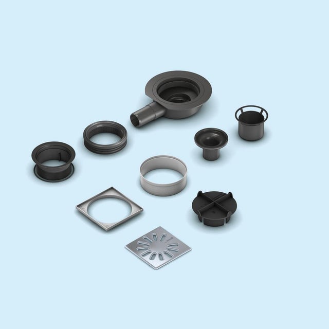 Bonde Mini Max DN40 pour receveur de douche à l'Italienne 