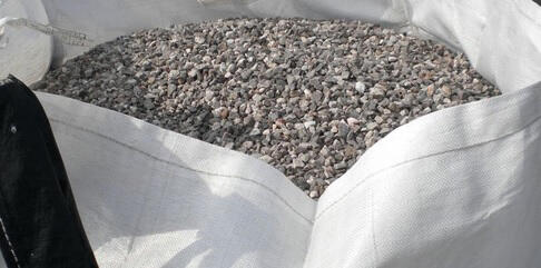 BIG BAG GRAVIER CONCASSE 6/10 MM, 1M3