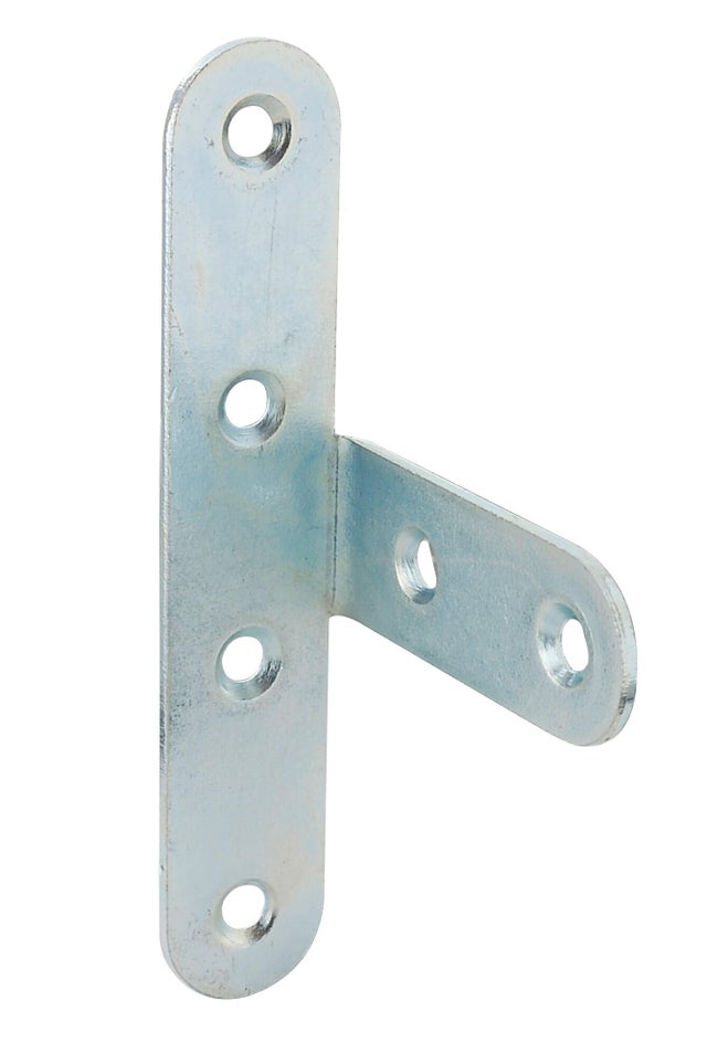 Equerre T coudée à bout rond 80 x 15 x 1.5 mm - CHAINEY 
