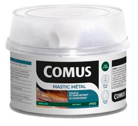 Mastic métal bi-cocmposant gris 290 g - COMUS
