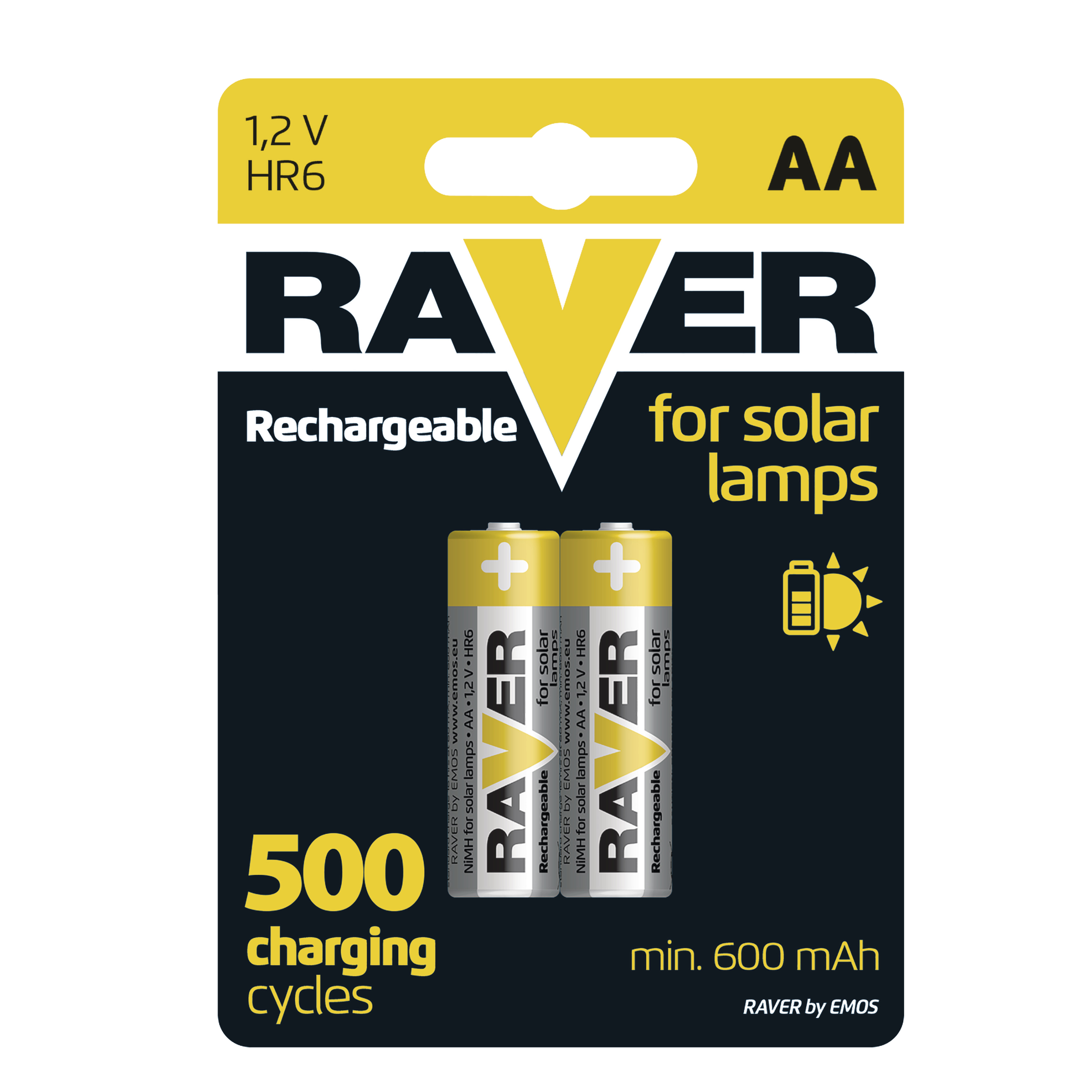 Akumulator EMOS RAVER SOLAR AA 2szt.