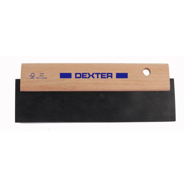 Raclette de carreleur caoutchouc vulcanisé  195 mm DEXTER