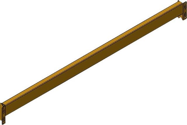 Lisses Prorack L.1000 x H.70 x P.30 mm x2 - PROVOST