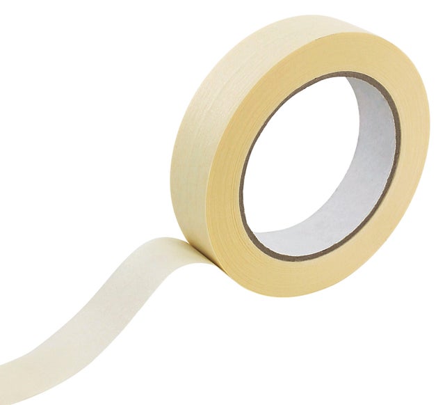 Ruban de masquage adhésif pour surfaces lisses l.19 mm x L.50 m
