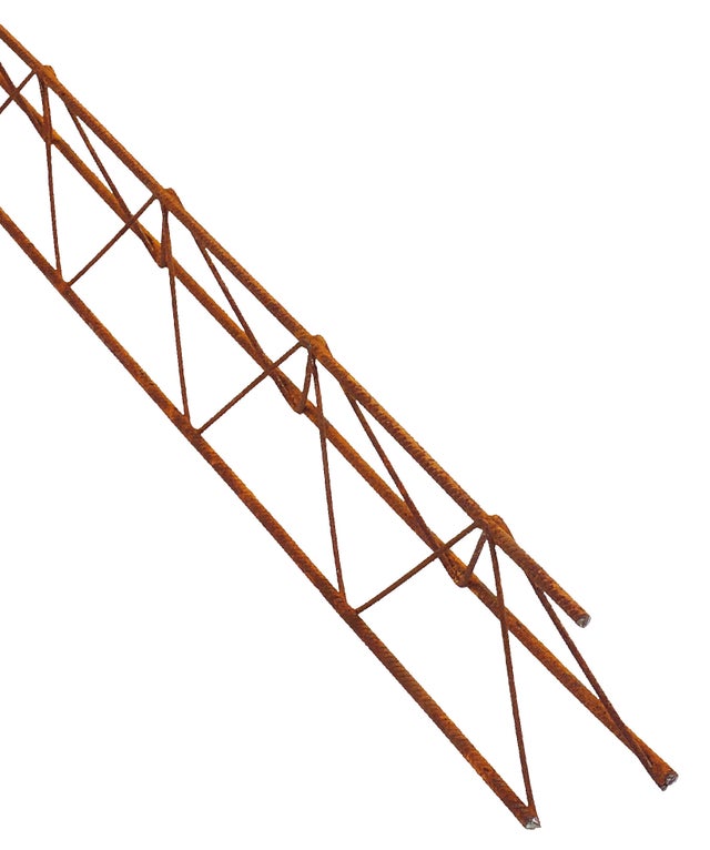 Chaînage triangulaire, 8 x 9,50 cm Diam.8 mm Long.6 m