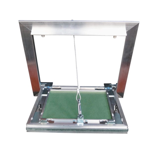 Trappe de visite aluminium, plaque 200 x 200 mm - ISOLPRO