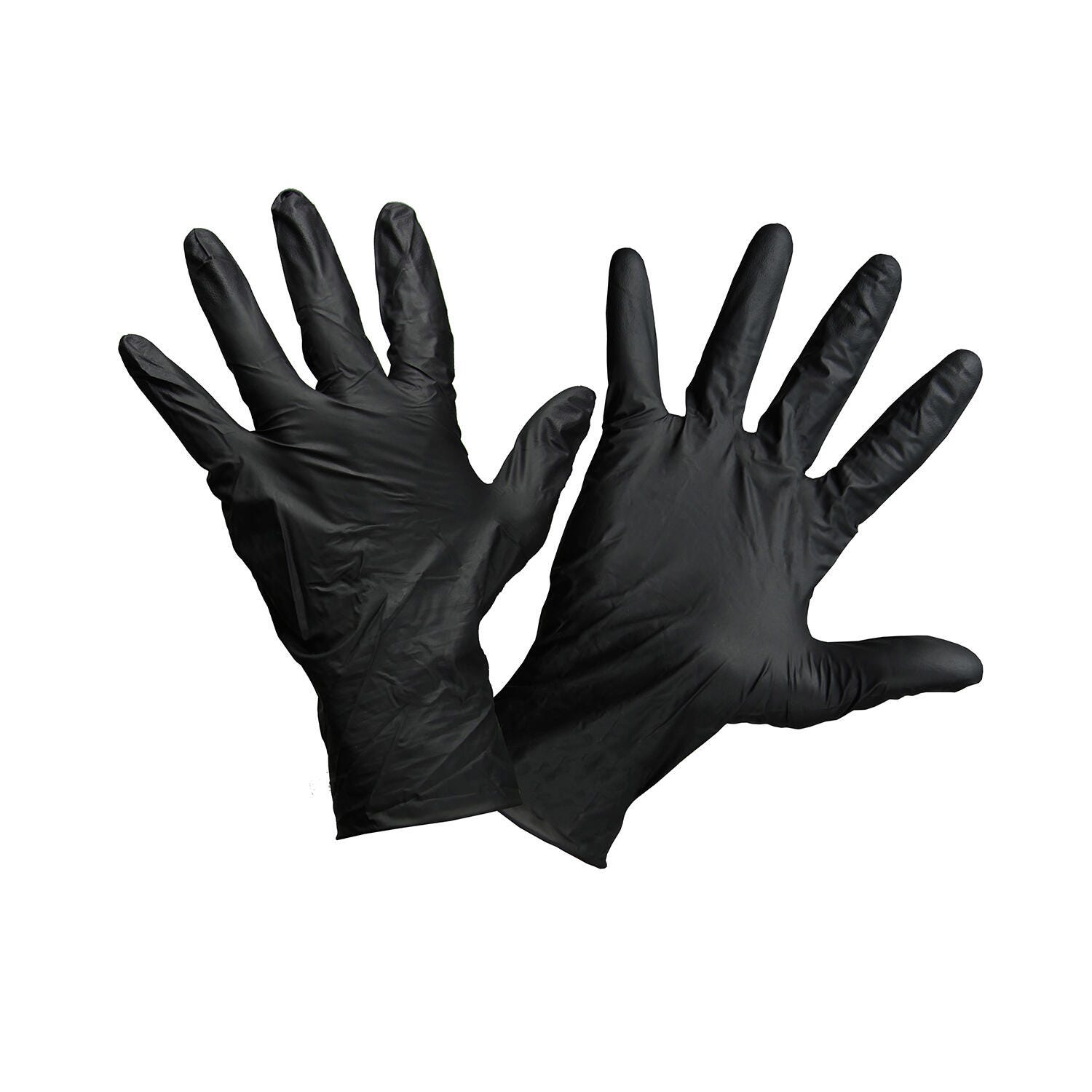 Lot De 100 Gants Nitrile GoGrip Taille L Orange - Résistants Et Confortables Pour Travail