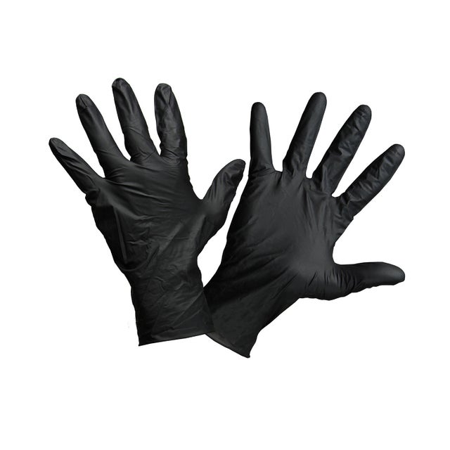Gants de protection nitrile T.8 Mecano Lot de 100 - ROSTAING 