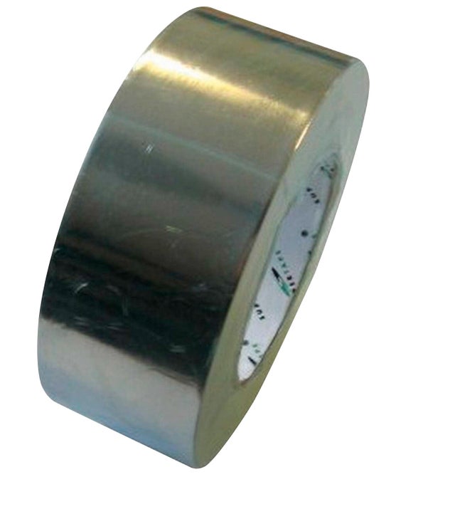 Adhésif Super Métal aluminium haute température Larg.50 mm Long.15 m
