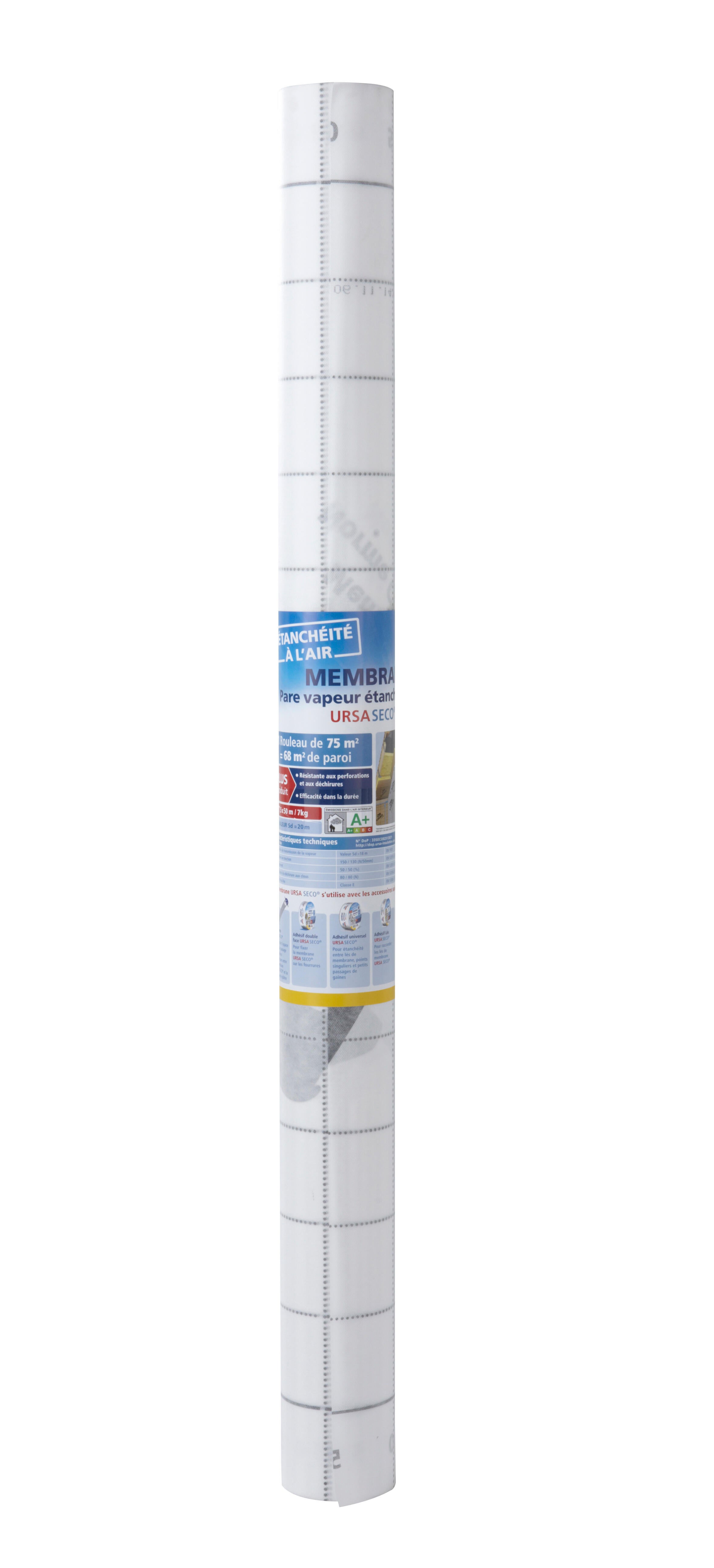 Membrane étanche à l'air, frein vapeur, sd = 20 m URSA — free download
