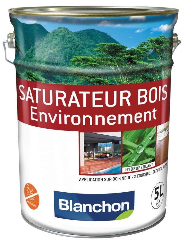 Saturateur bois environnement teinte bois exotique 5 L - BLANCHON