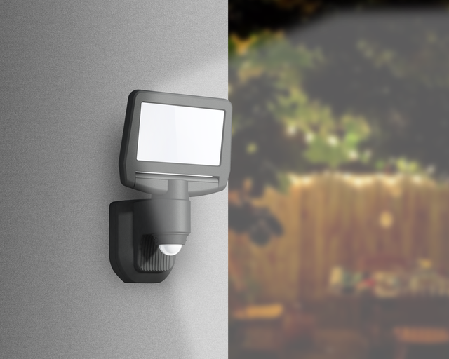 Projecteur solaire avec détecteur de mouvement 15W - ARLUX