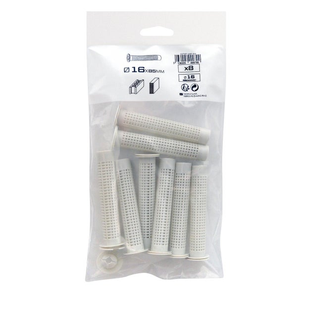 Lot de 8 tamis Diam.16 x 85 mm