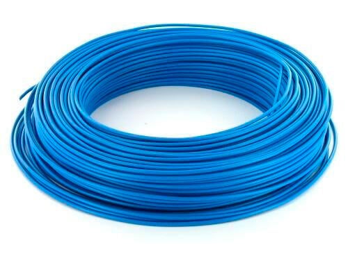 Fil électrique HO7VU 1.5 mm² 10 m bleu- MIGUELEZ SL
