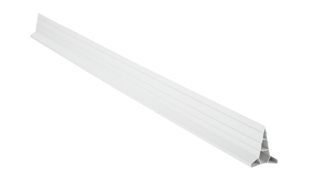 Règle PVC joints de dilatation Haut.40 mm Long.3 m