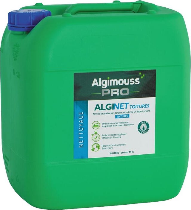 Nettoyant toitures ALGINET TOITURES 15L