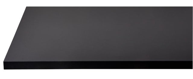 Plan de travail îlot stratifié noir mat L.1840 x P.1000 x ép.38 mm hydrofuge