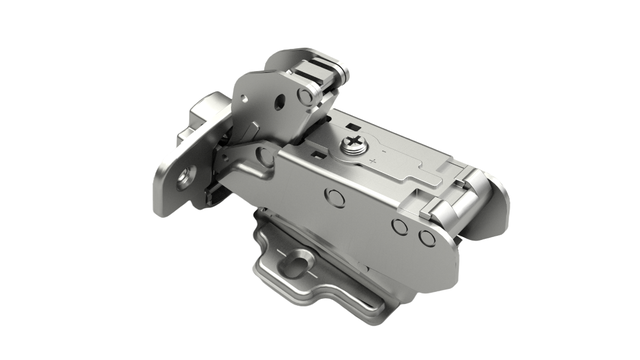 Lot de 2 charnières amorties réglables angle 160 degrés - Pivot Star 160°