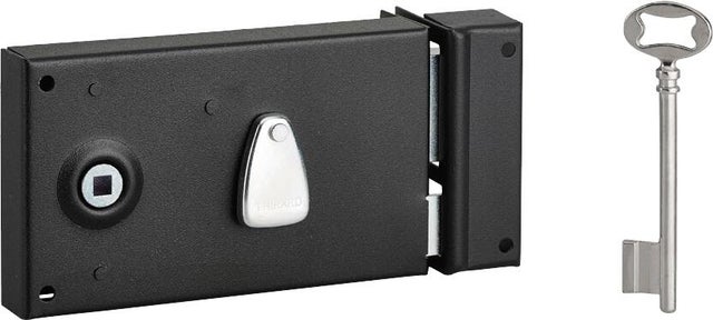 Serrure en applique 140 x 82 droite peine dormant - THIRARD
