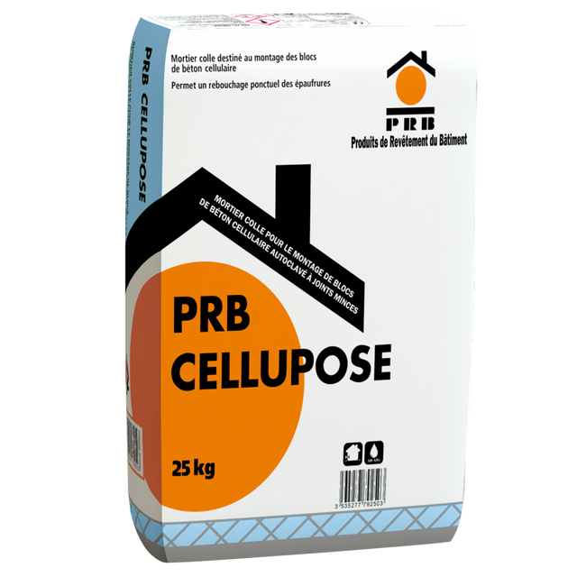Mortier colle en poudre 25 kg - Cellupose PRB