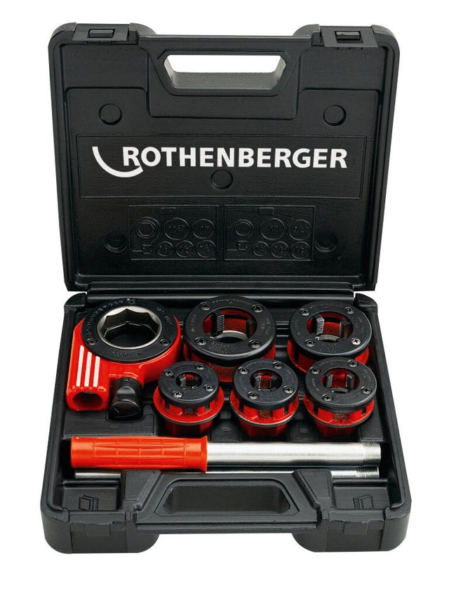 Coffret filières manuel de 3/8 à 1'' 1/4 - ROTHENBERGER 