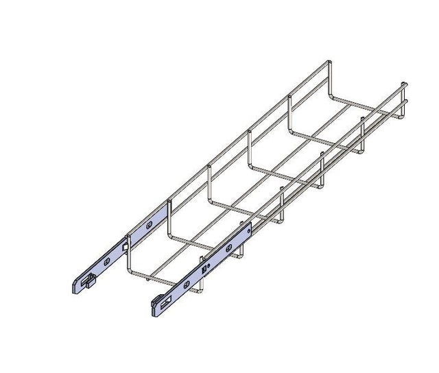 Chemin de câble  FIL H54 L100 MM 3M AUTO ECLISSE OB PROFILS