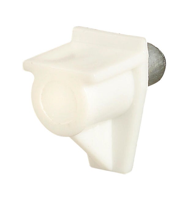 Lot de 24 taquets en plastique blanc
