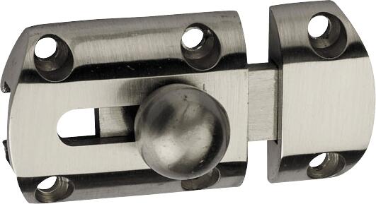 Targette pêne plat nickel satin - THIRARD