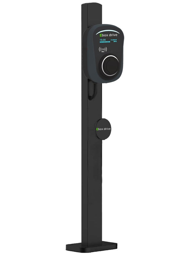 Colonne pour borne de recharge Ev Stand Eboxdrive - BORNE +