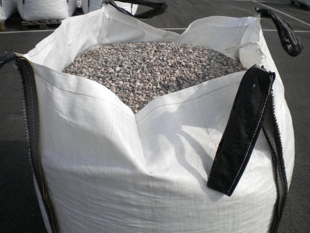 BIG BAG GRAVIER CONCASSE BLANC 6/10MM, 400KG