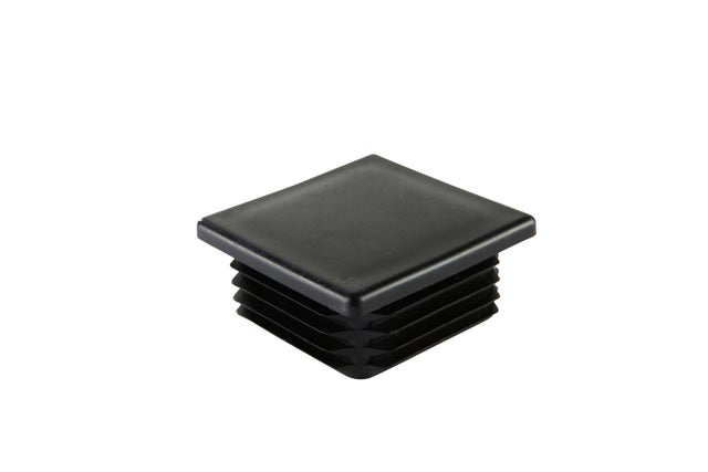 Embout carré plastique de 60 x 60 mm Ep.2 à 4 mm
