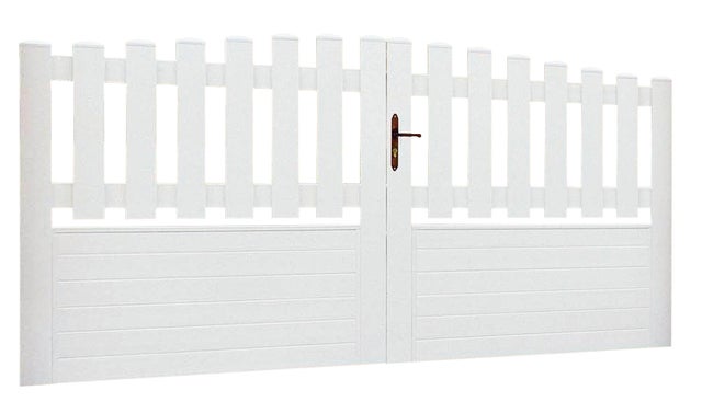 Portail PVC Oyat Larg.3,5 m 