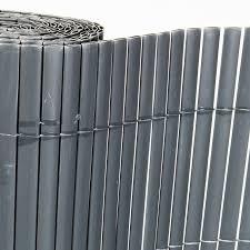 CANISSE PVC OVALE ANTHRACITE 1,5X5M