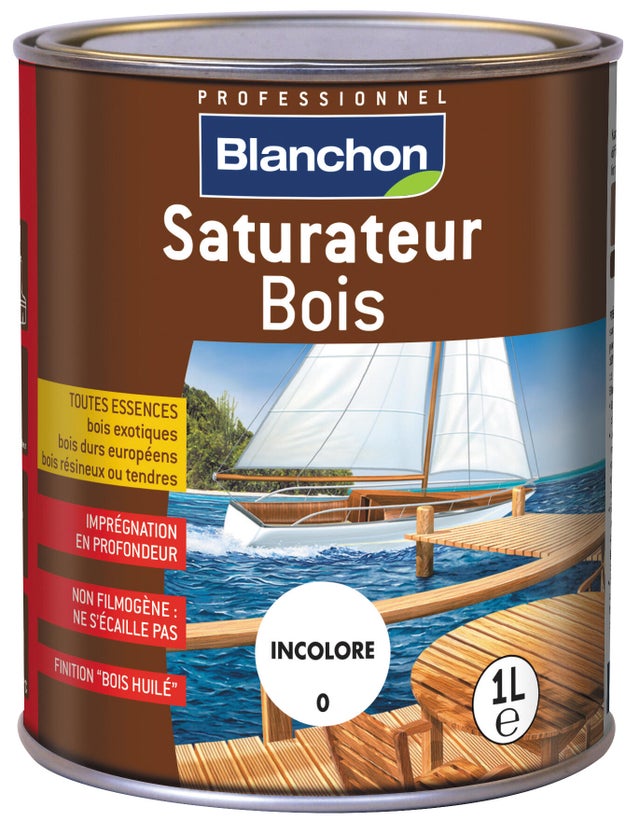 Saturateur bois teinte IPE 1 L - BLANCHON