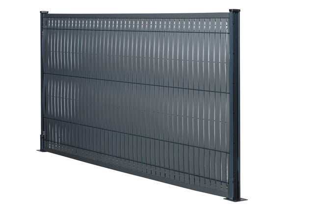 Kit lames occultantes grises H.170 x L.250 cm