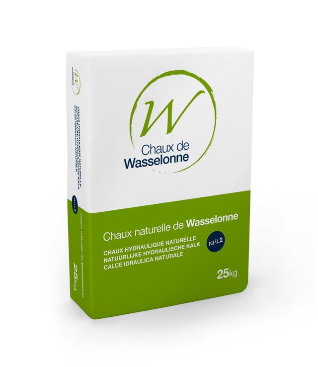 Chaux hydraulique NHL 2 25 kg - Chaux de Wasselone CANTILLANA