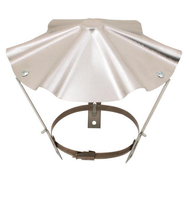 Chapeau chinois inox Diam.130 à 167 mm