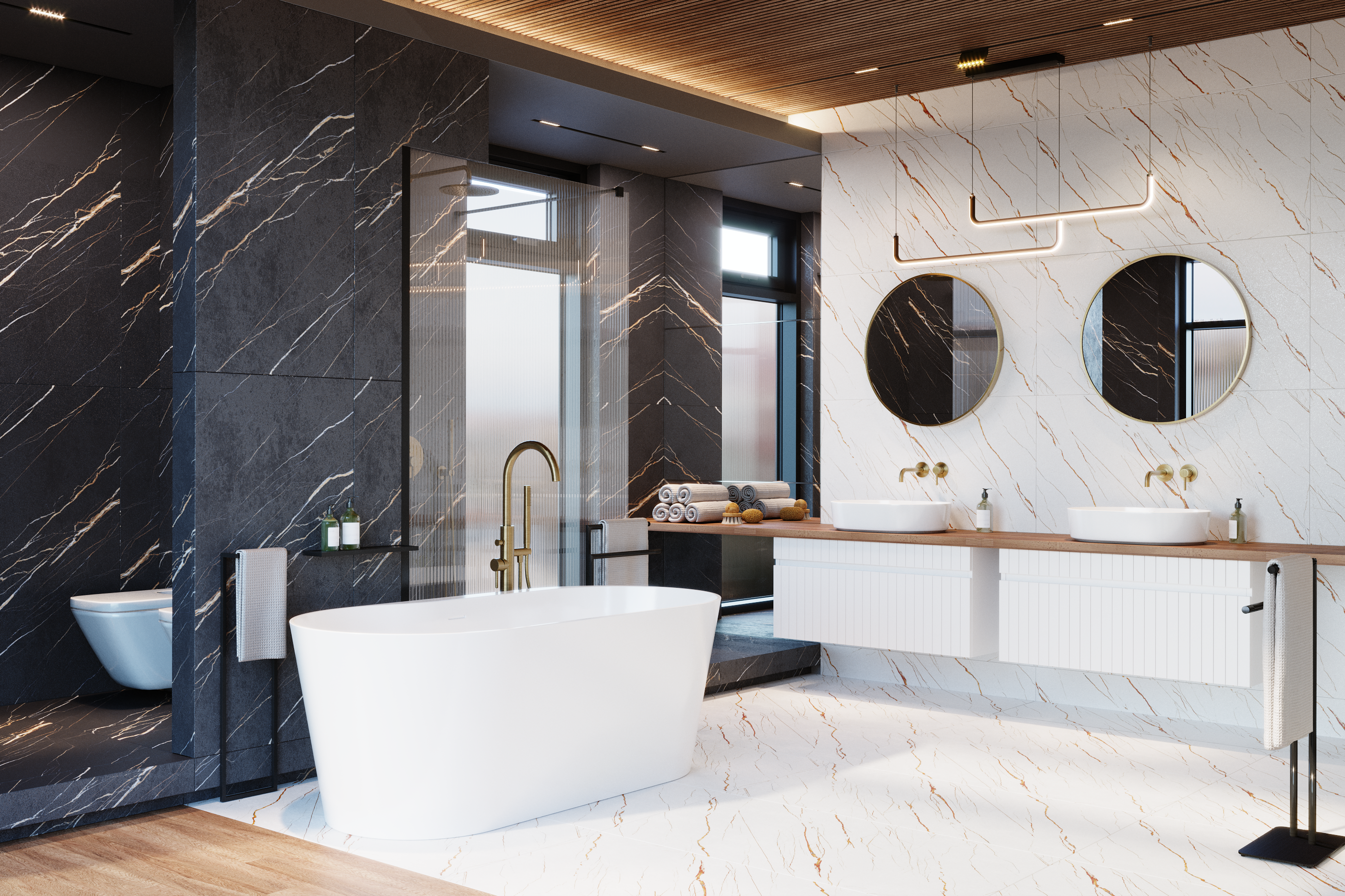 Lustro łazienkowe bez oświetlenia Gold 70 Dubiel Vitrum - 3