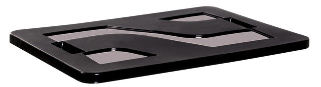Couvercle pour bac de rangement 50 L noir - EDA
