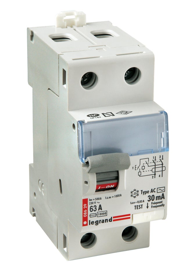 Interrupteur différentiel  63A 30mA  - LEGRAND 