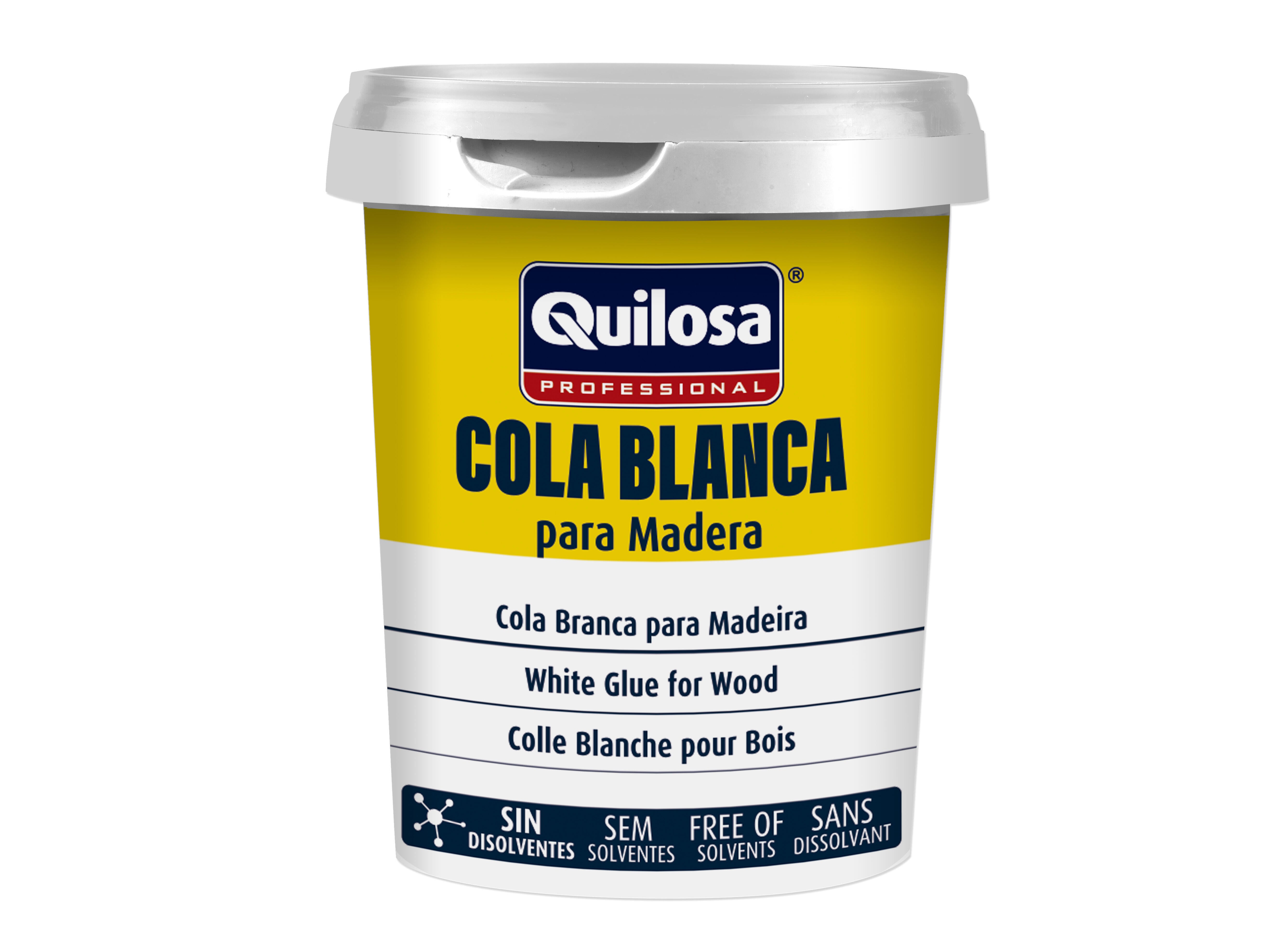 Cola para madeira QUILOSA UNIFIX M-54 500GR BRANCA - 2