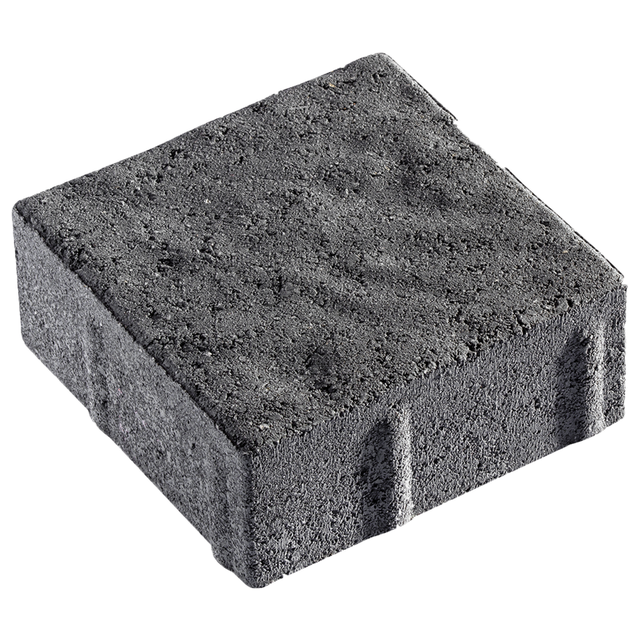 Pavé gris anthracite Lavardin, L.15 x l.15 x Ep.6 cm, le m²