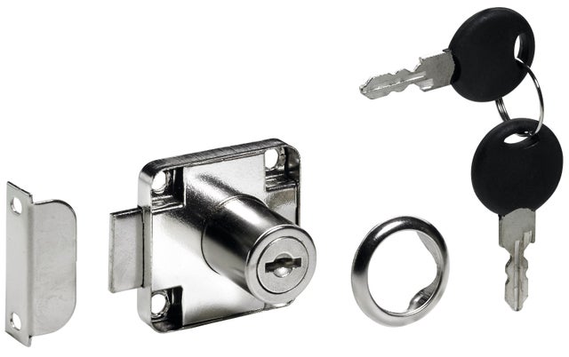 Serrure à cylindre Diam.19mm - HETTICH