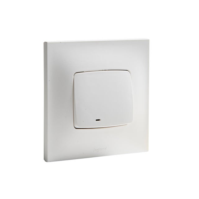 Interrupteur poussoir lumineux NEPTUNE - LEGRAND 