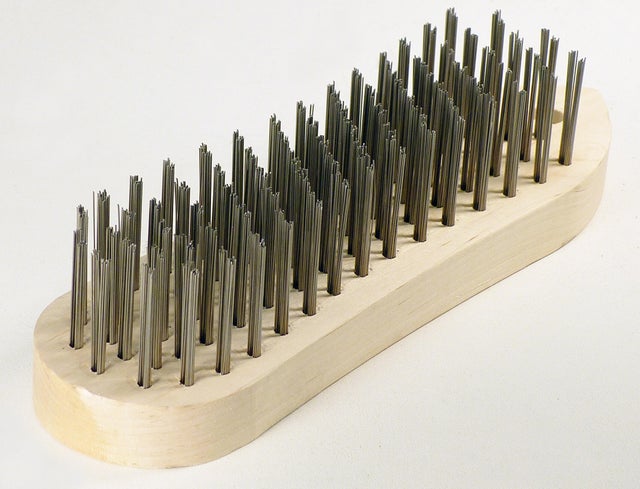 Brosse métallique à main type violon - TECNUM