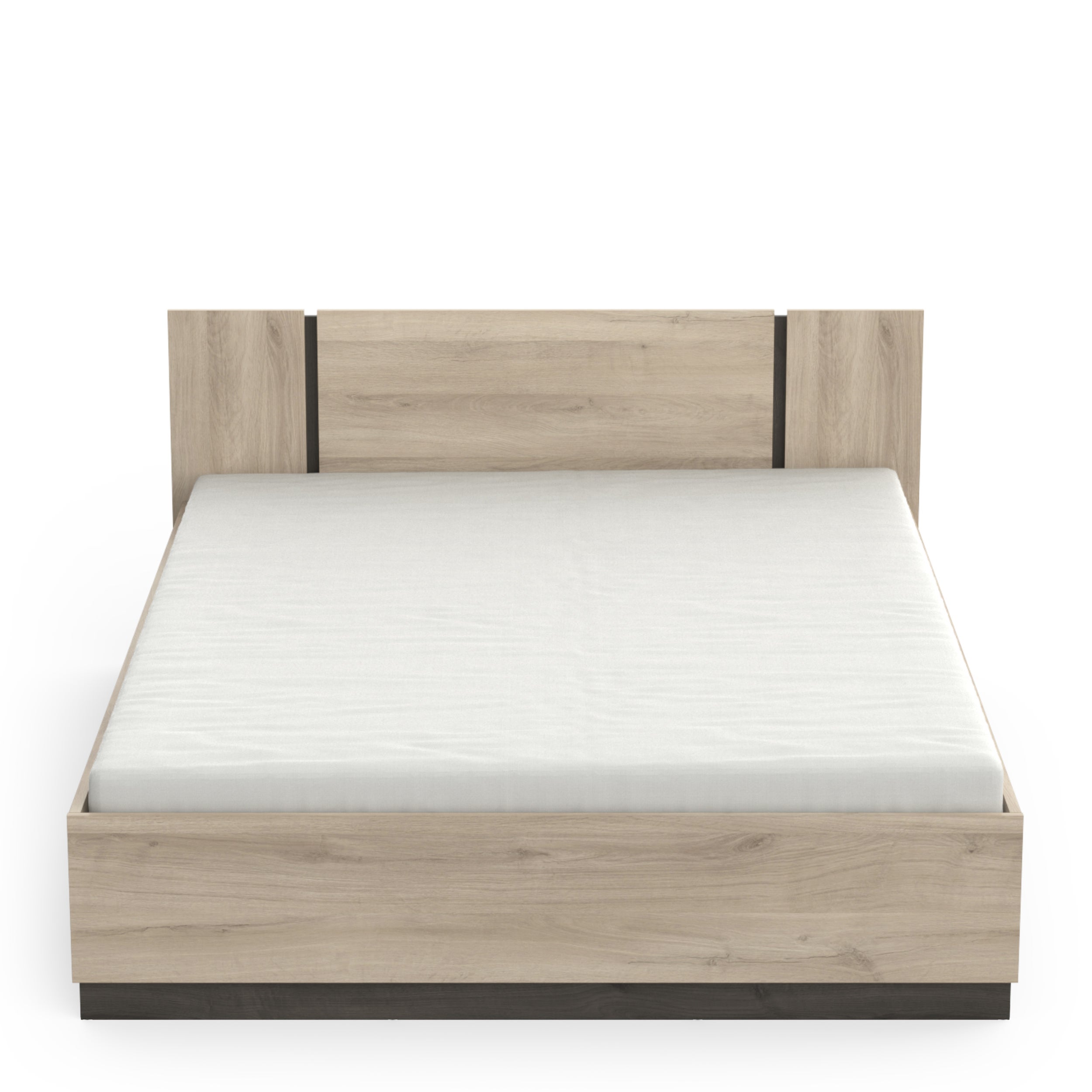 Estructura de cama WATSON 140x190cm Roble - 4